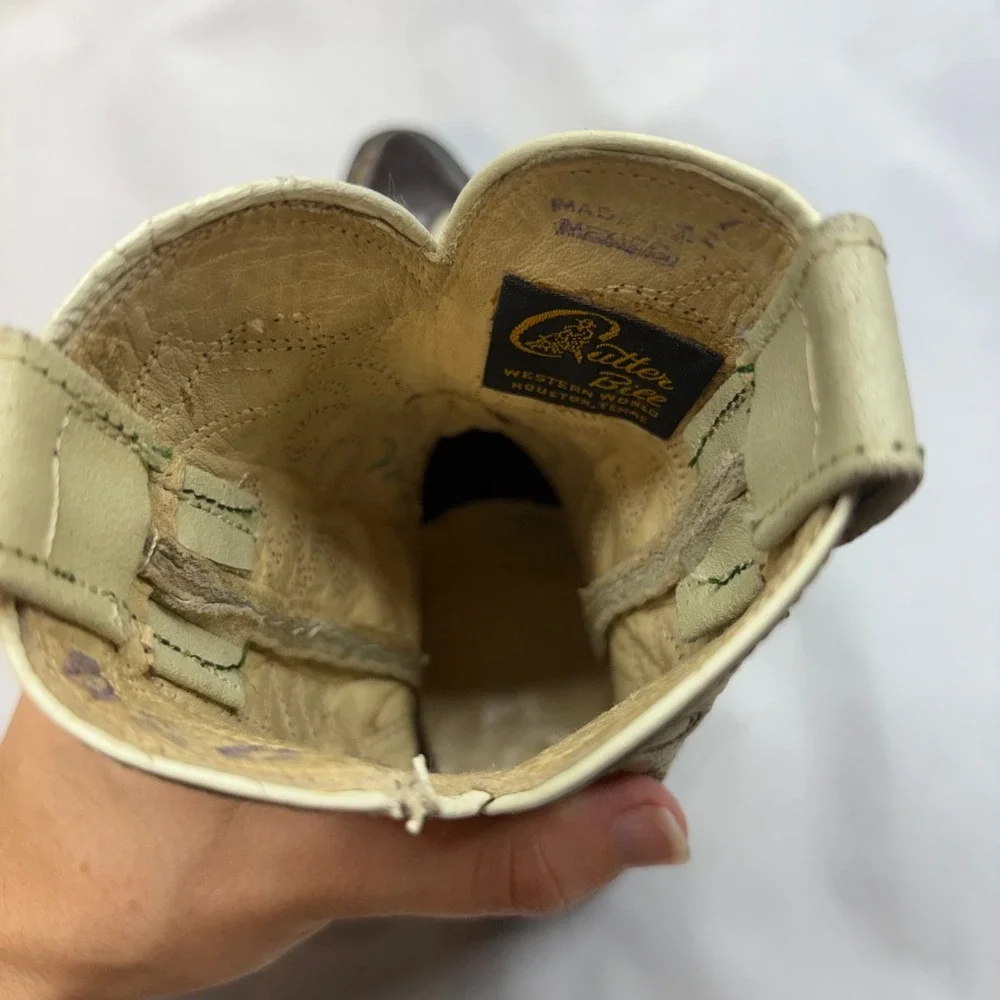 Cutter Bill Western World vintage leather